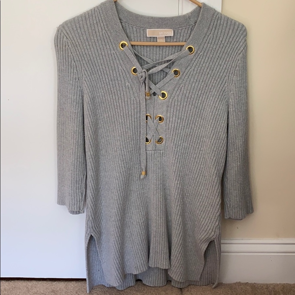 Michael Kors 3/4 Length Sleeve Sweater